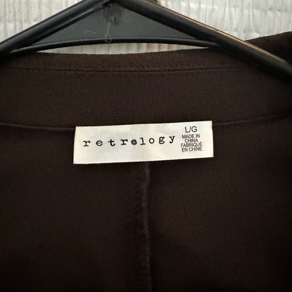 Brown retrology quarter sleeve blazer - Picture 2 of 2